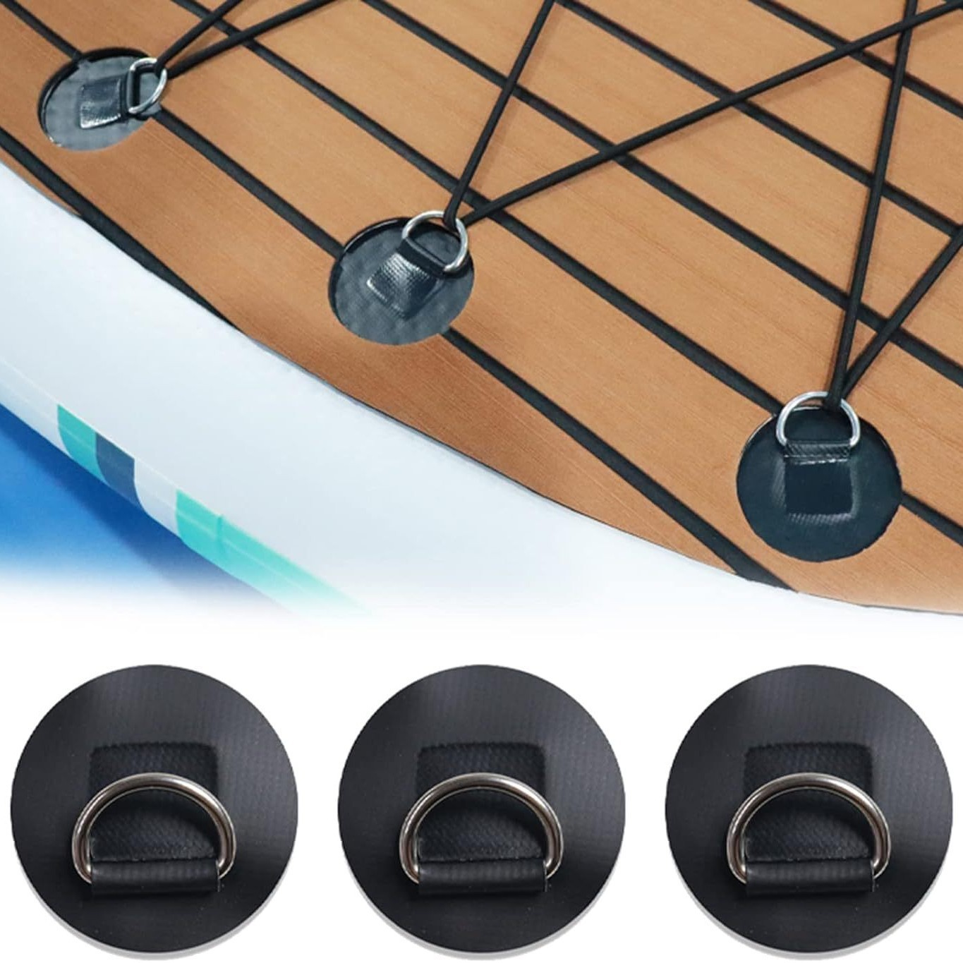 4 قطع حلقات D دائرية بقطر 8 سم - مراجعة Fishing Kayak Rod Holder وسعره